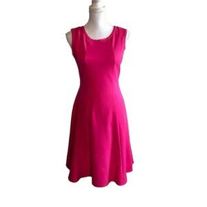 Talbots Pink Dress Womens 2 Used Sleeveless